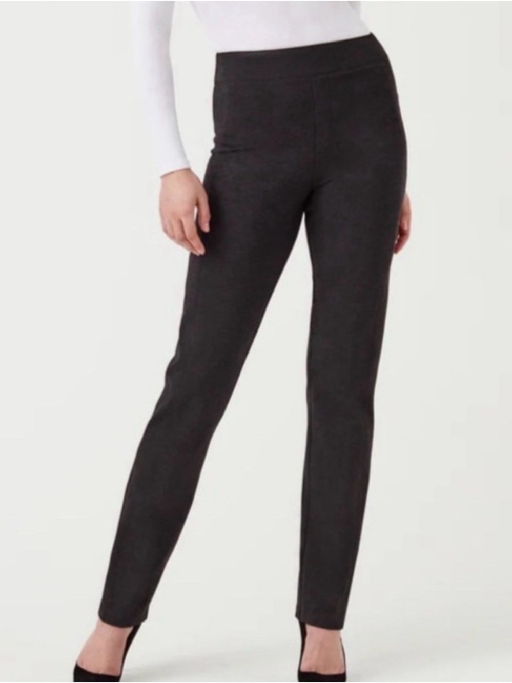 Spanx Perfect Slim Straight Gray Pants
